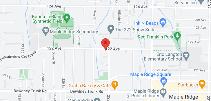 map of 22164 122 AVENUE